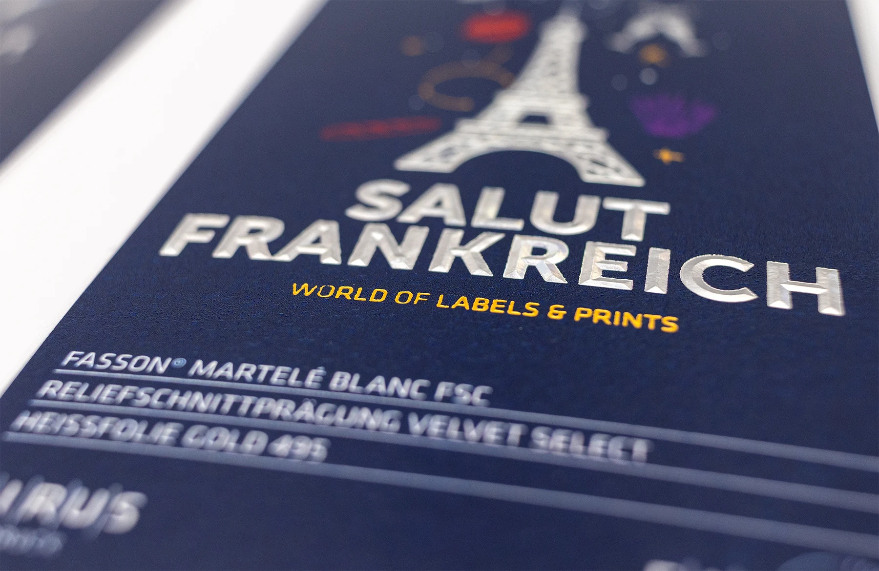 reliefschnittprägung